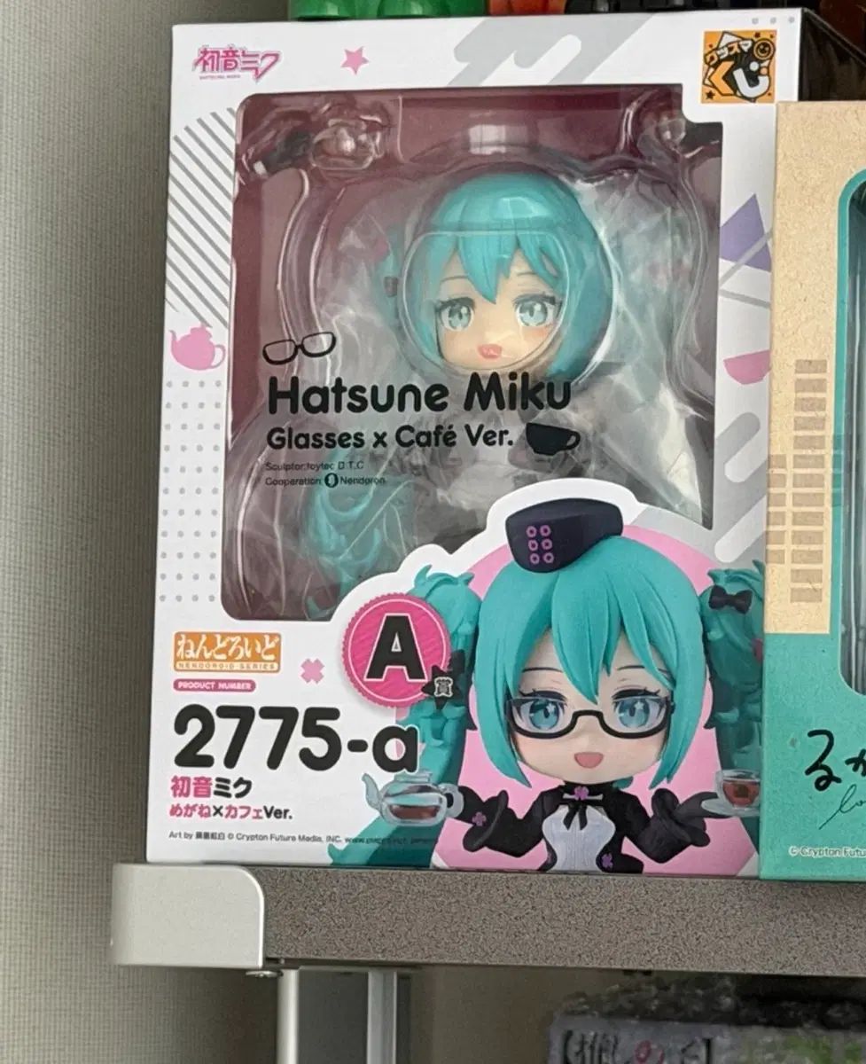 未開封)グッドスマイルカンパニー 初音 ミク メガネ カフェ Ver フィギュア