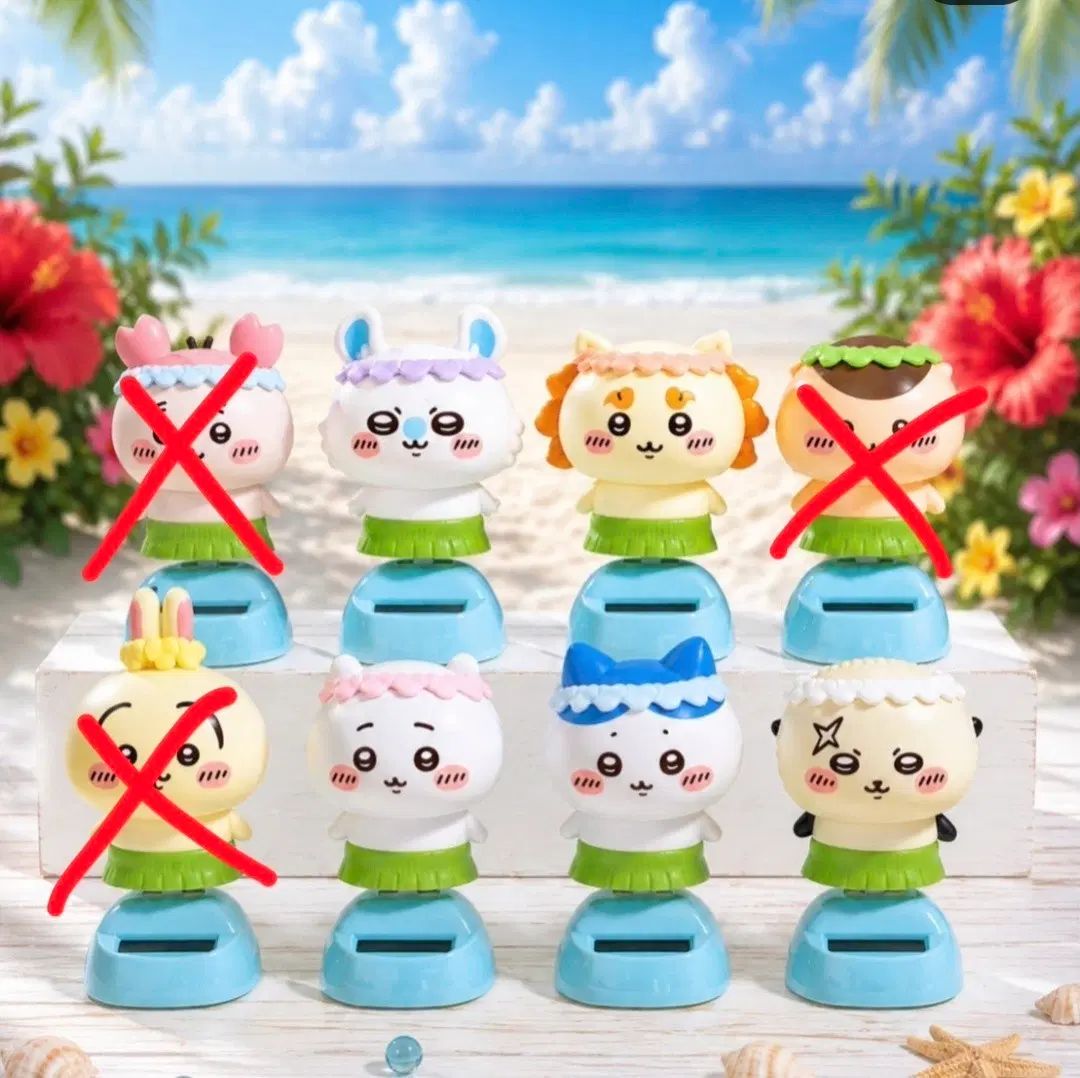 ちいかわ 人魚島の秘密 ソーラー ゆらゆら フィギュア