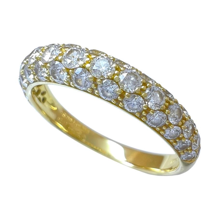 Gimel　ギメル　リング　ダイヤ　1.044ct　18K　YG　750　GR003GD　イエローゴールド　15号　指輪