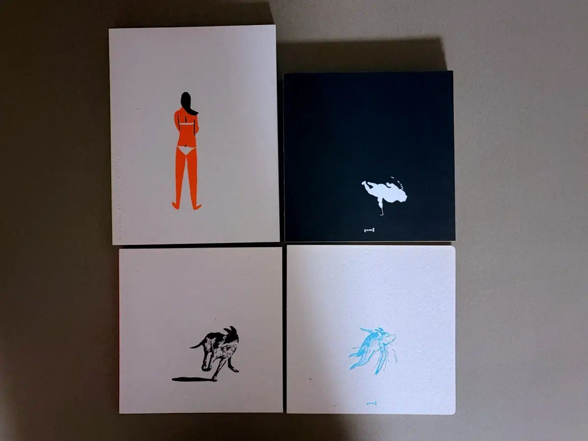 絶版・レア アートブック 4巻 まとめ |The Blue Bird/Diver/The Box/Pela arte