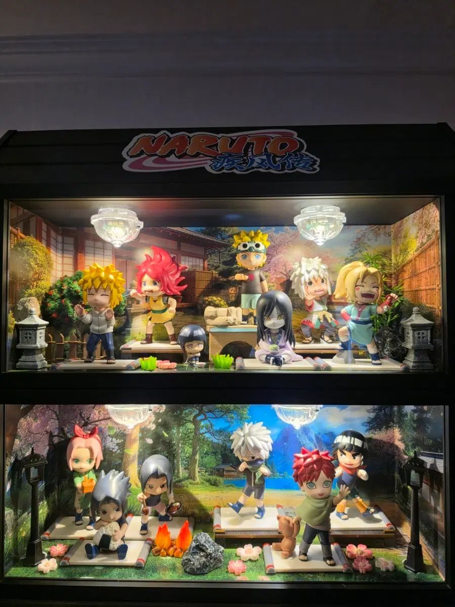 NARUTO -ナルト- ポップマート 少年期 フィギュア ディスプレイセット hednh含む