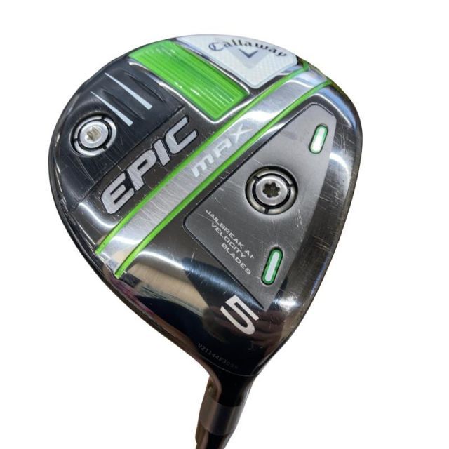 【中古】 キャロウェイ EPIC MAX 5W フェアウェイウッド FW Diamana 40 for CW(2021 EPIC FW) (フレックスS) メンズ 男性用 右利き 右用 Dランク ゴルフクラブ