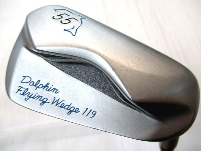 キャスコ　Dolphin Flying Wedge DFW-119　55度　オリジナルスチール (ミッドグリップ)　ウェッジ　中古　ゴルフドゥ！名古屋熱田店【最短即日発送】
