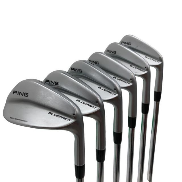 【中古】 ピン BLUEPRINT 6S アイアンセット IR Dynamic Gold (フレックスS) メンズ 男性用 右利き 右用 Cランク ゴルフクラブ