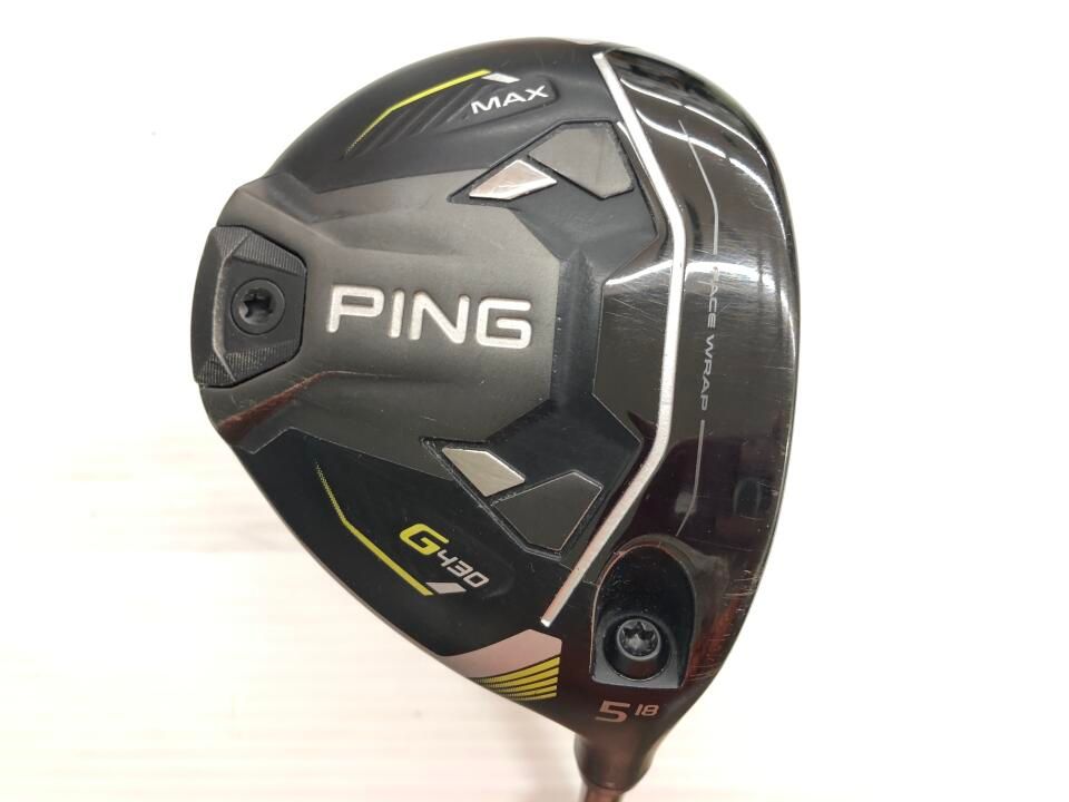ピン　G430 MAX　18度　TOUR 2.0 CHROME 65　Sフレックス　フェアウェイウッド　中古　ゴルフドゥ！深谷店【最短即日発送】