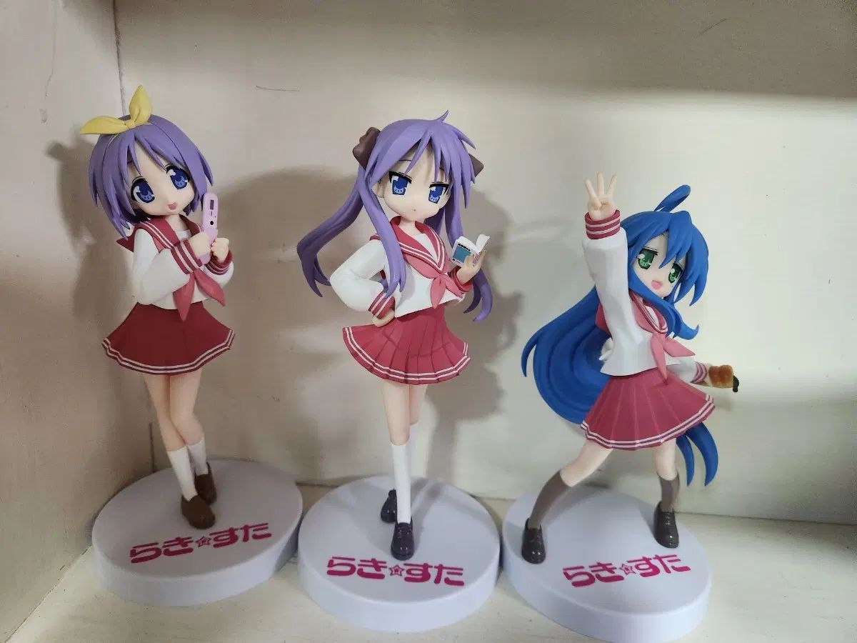 らき☆すた フィギュア 3種 まとめ