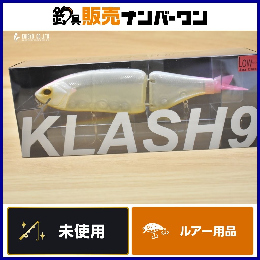 DRT クラッシュ9 Low サクラ 未使用品 KLASH9 ビッグベイト バス釣り ブラックバス 11,248円