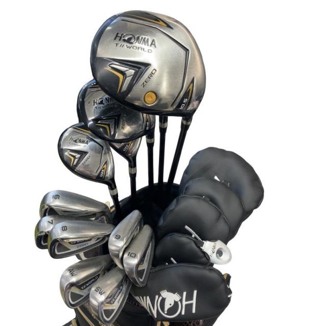 【中古】 本間ゴルフ TOUR WORLD ZERO 13S(10.5°) クラブセット CS VIZARD ZERO (フレックスR) メンズ 男性用 右利き 右用 Cランク ゴルフクラブ