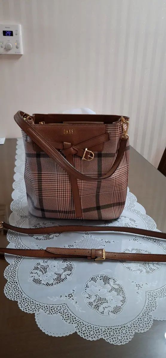 ダックス ヘリテイジ チェック ョルダ ッグ ブラウン 12,911円