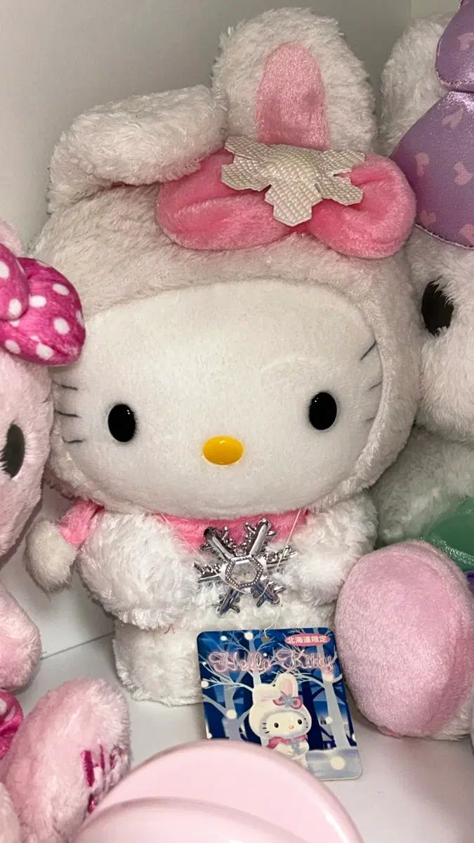 クラシック HELLO KITTY 雪うさぎ hello kitty ぬいぐるみ