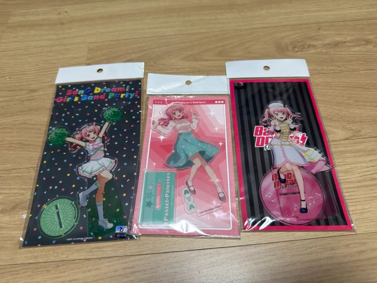BanG Dream! ガールズバンドパーティー！丸山 彩 アクリルスタンド 3種セット