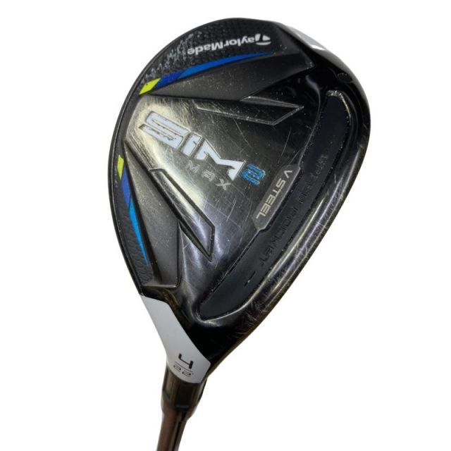 【中古】 テーラーメイド SIM2 MAX U4 ユーティリティ UT TENSEI BLUE TM60(SIM2 UT) (フレックスR) メンズ 男性用 右利き 右用 Cランク ゴルフクラブ