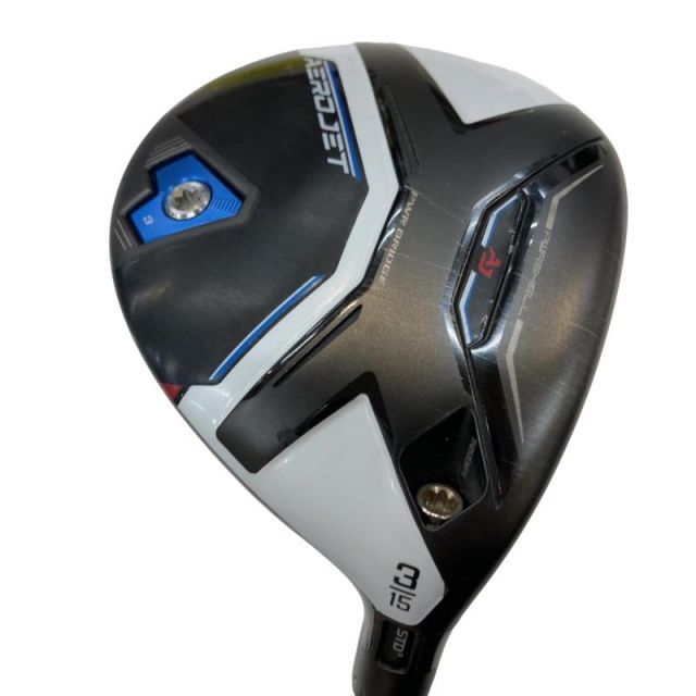 【中古】 コブラ cobra AEROJET 3W フェアウェイウッド FW Tour AD for Cobra(AEROJET FW) (フレックスS) メンズ 男性用 右利き 右用 Cランク ゴルフクラブ