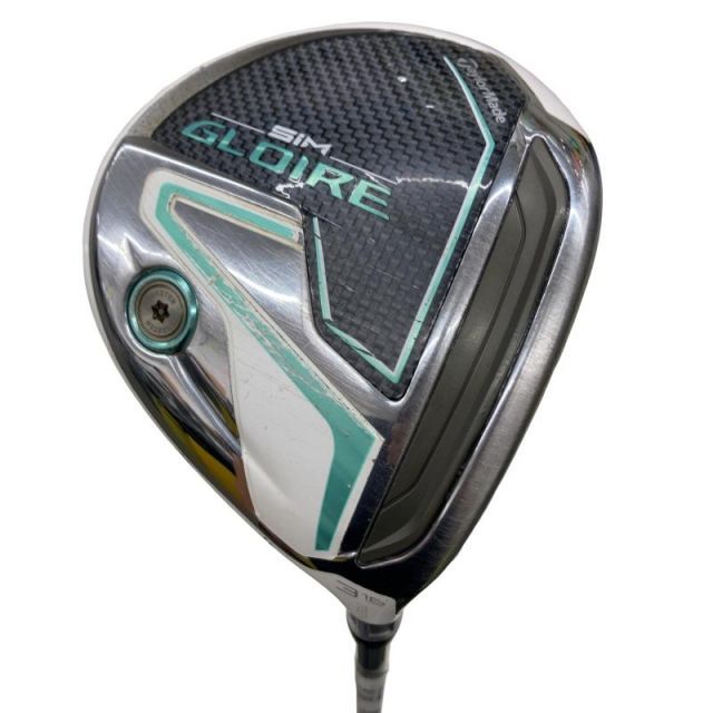 【中古】 テーラーメイド SIM GLOIRE 3W レディース フェアウェイウッド FW AIR Speeder TM(FW) (フレックスL) レディース 女性用 右利き 右用 Cランク ゴルフクラブ