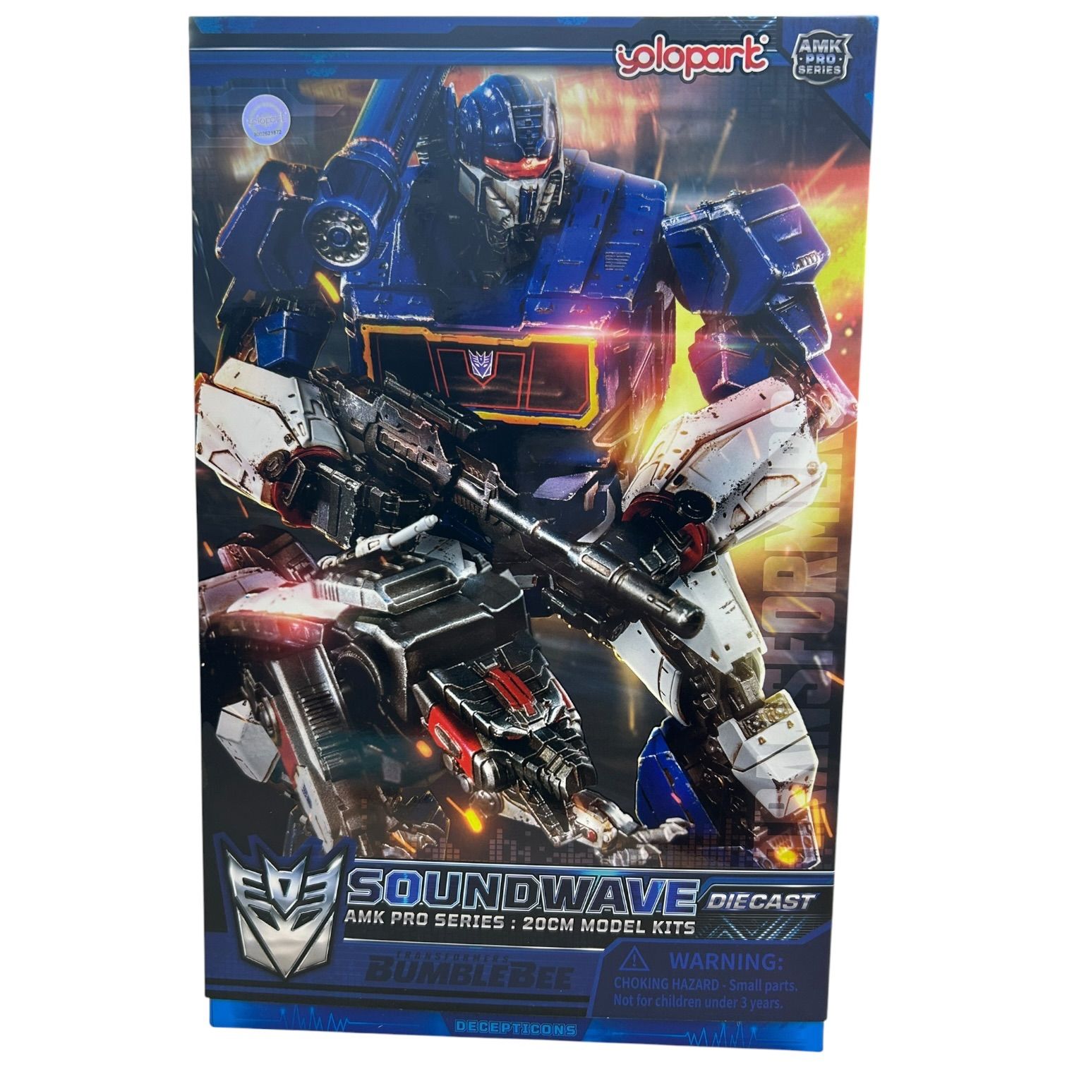 YOLOPARK ヨロパーク フィギュア プラモデル AMK PROシリーズ トランスフォーマー バンブルビー 未開封品