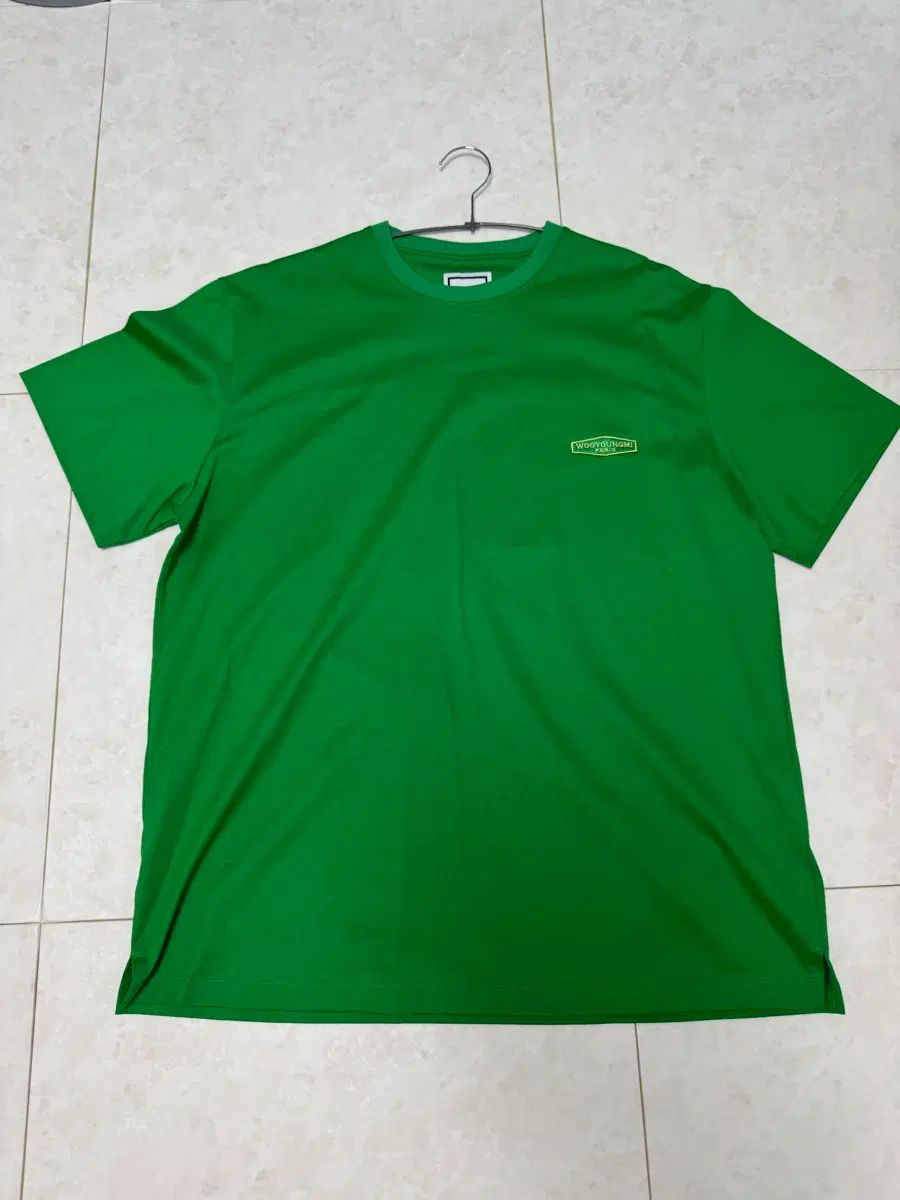 新品 フルセット ウーヨンミ バックロゴ 半袖 Tシャツ 48サイズ