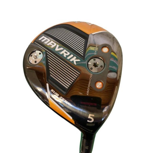 【中古】 キャロウェイ MAVRIK SUBZERO 5W フェアウェイウッド FW Speeder EVOLUTION VI FW 60 (フレックスS) メンズ 男性用 右利き 右用 Cランク ゴルフクラブ