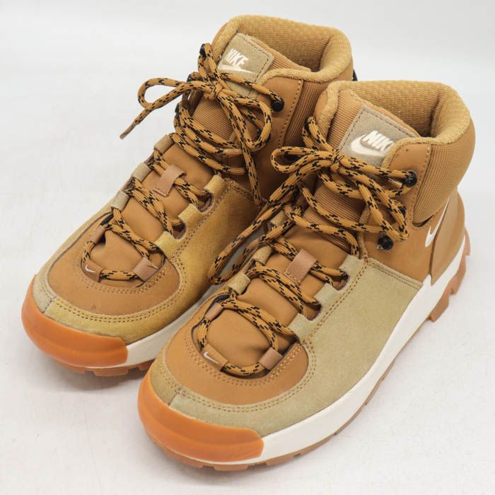 ナイキ ブーツ シティ クラシック DQ5601-710 シューズ 靴 レディース 23.5サイズ ベージュ NIKE 【中古】