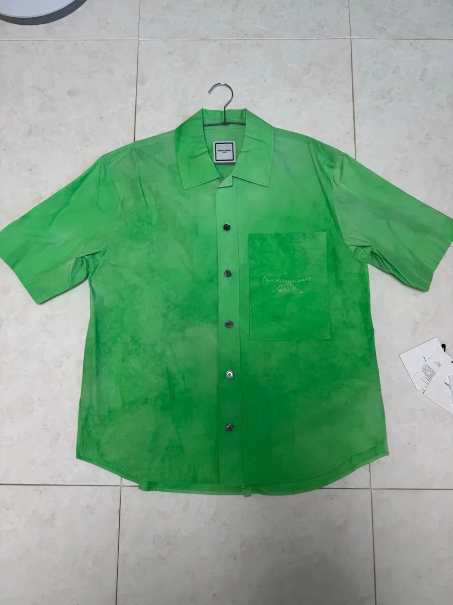 新品フルセット WOOYOUNGMI ウーヨンミ 半袖シャツ オーバーサイズ 46サイズ 新品 21,339円