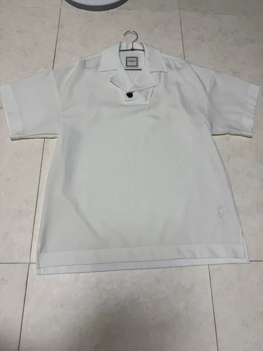 新品同様フルセット WOOYOUNGMI ウーヨンミ 半袖 カラーTシャツ オーバーサイズ 46サイズ