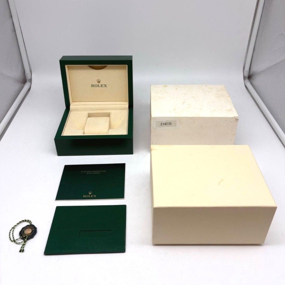 ロレックス 純正BOX エクスプローラー1 214270 付属品のみ コレクション 保存箱 空箱 エクワン ROLEX 腕時計