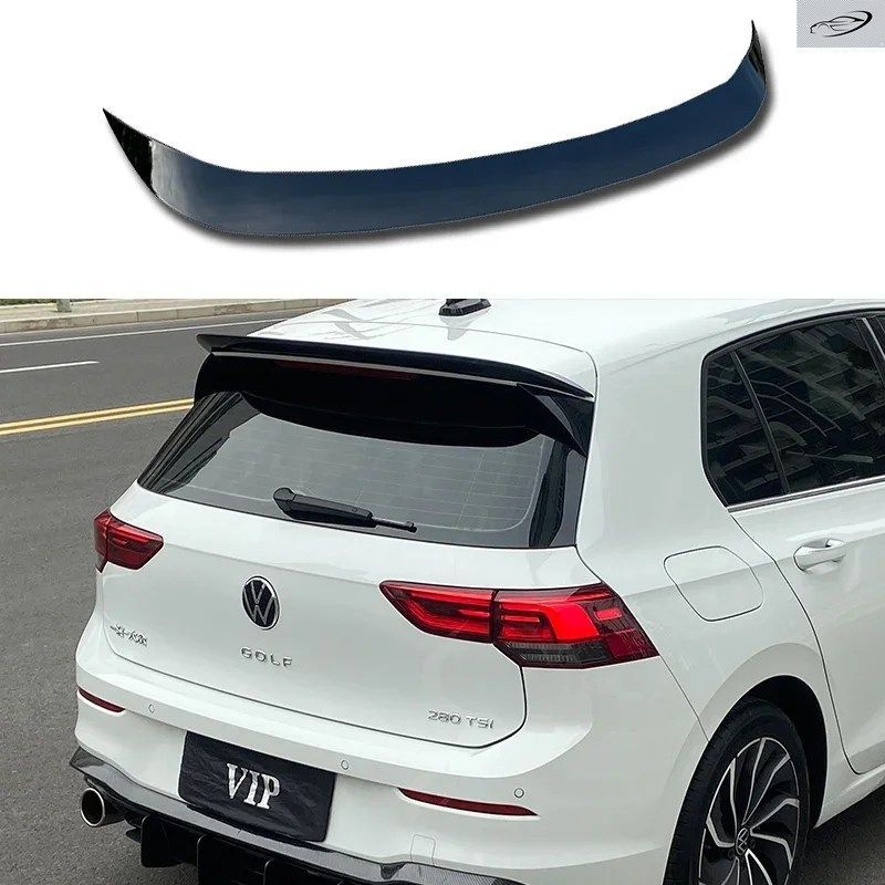 2019 - 22 フォルクスワーゲン VW ゴルフ 8 MK8 Ⅷ スポイラー リアウィンドウ ルーフスポイラー リアスポイラー グロッシーブラック カー 11,385円