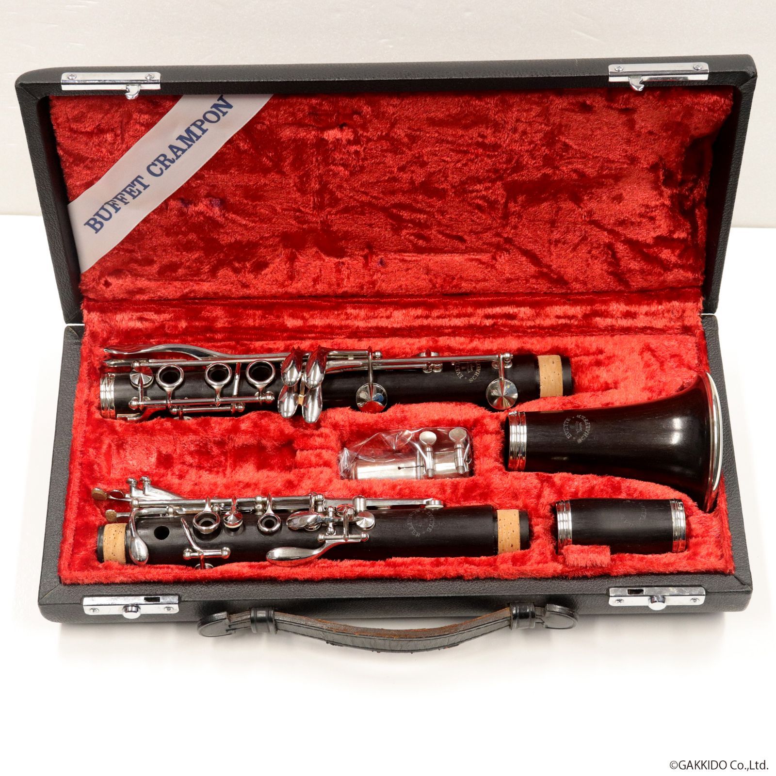 【中古】 Buffet Crampon B♭クラリネット Evette Schaeffer NP [全タンポ交換済み]