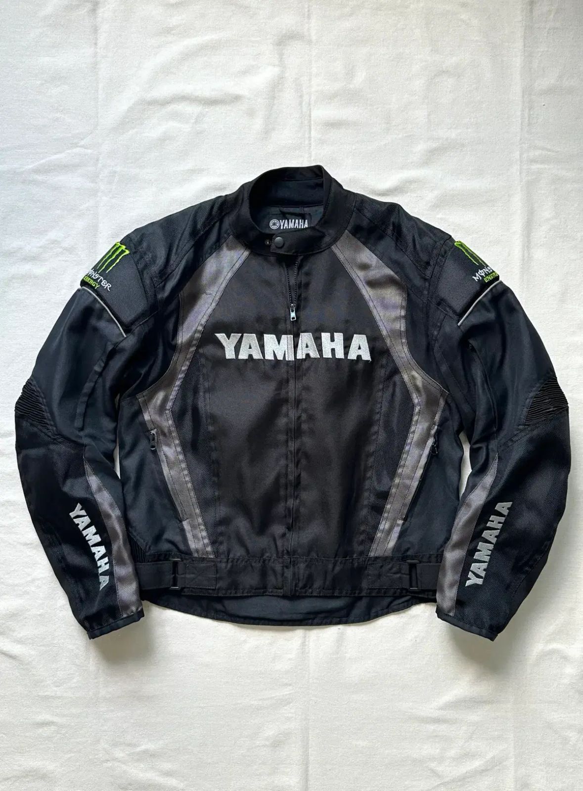 ヤマハ MONSTER ENERGY モーターサイクル レーシング ライディング ジャケット L