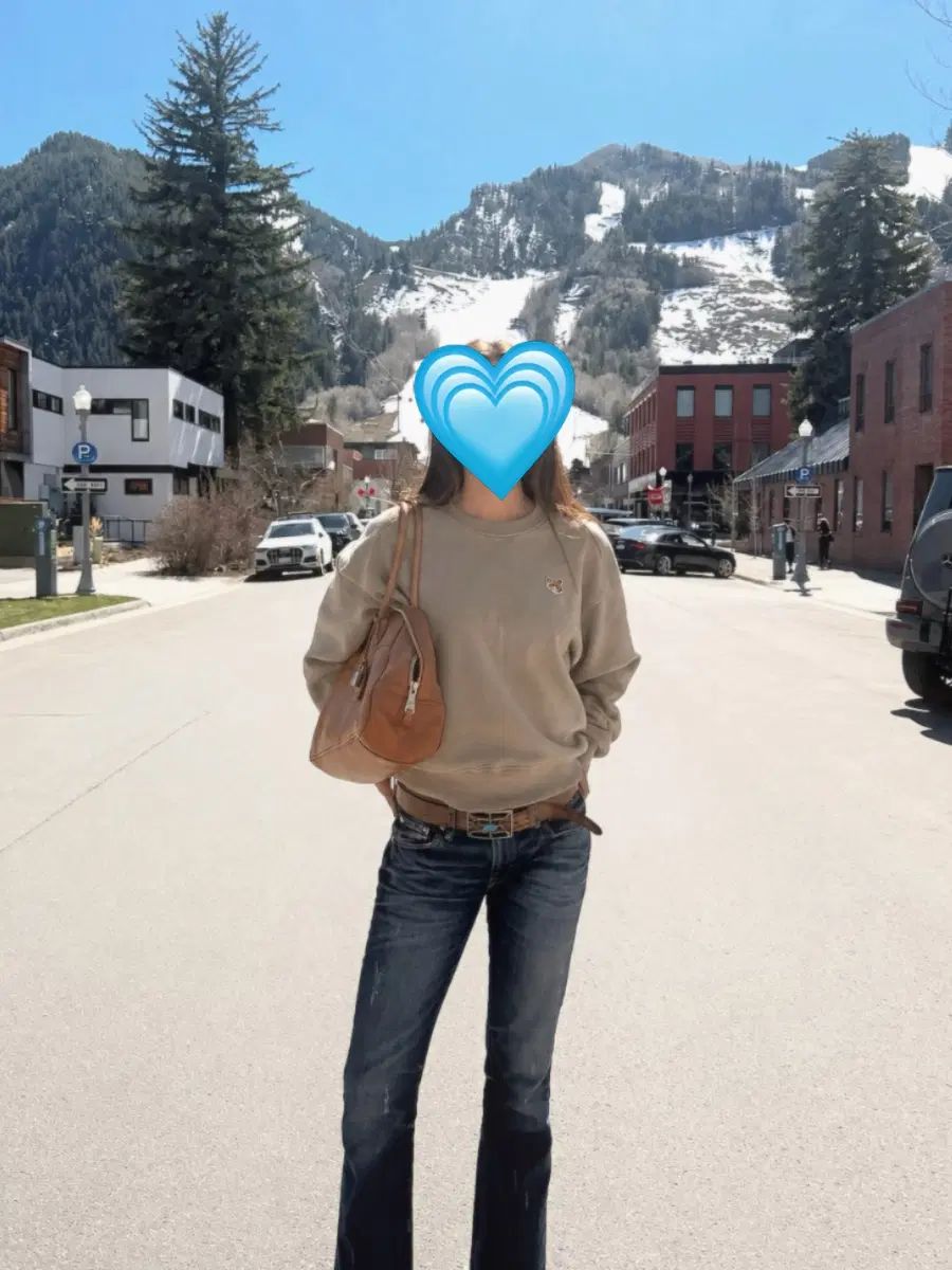 Maison Kitsuné メゾンキツネ スウェット カーキ レディース s
