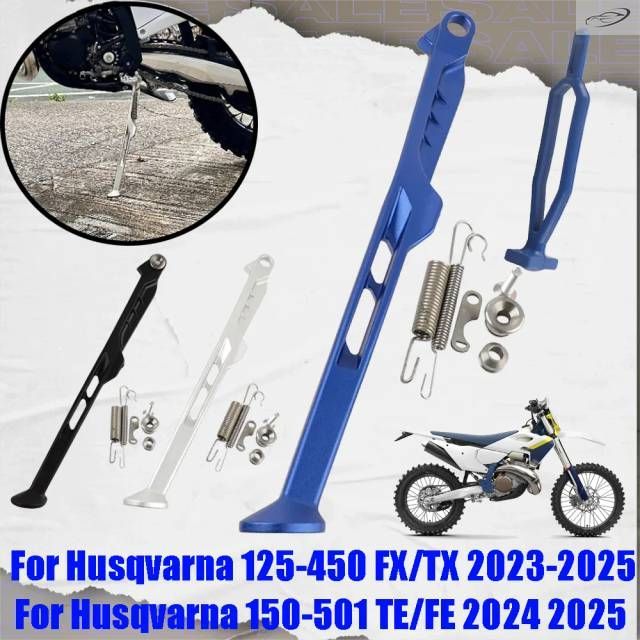 2023 - 25 Husqvarna TE FE FX TX 125 150 250 300 350 450 501 用オートバイアクセサリー キックスタンド サイドスタンド スプリングキット 6,875円