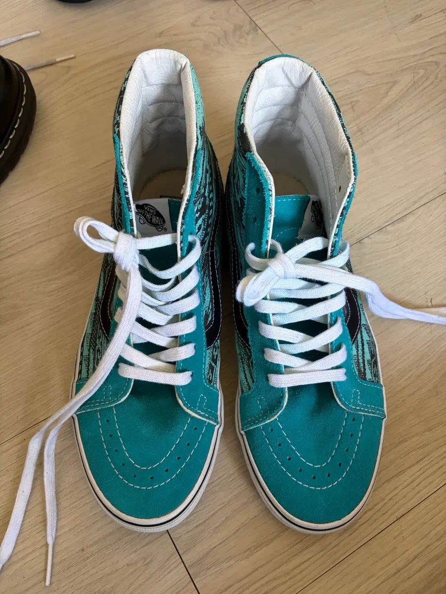 VANS ヴァンズ スケートハイバン ドーレン ティル (ミント)