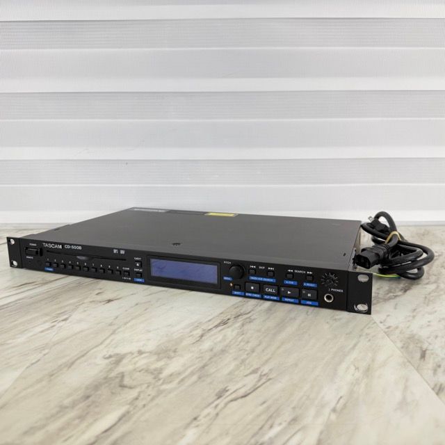 タスカム 業務用CDプレーヤー 【中古】動作保証 TASCAM CD-500B 電源コード付き 音響機器/518004
