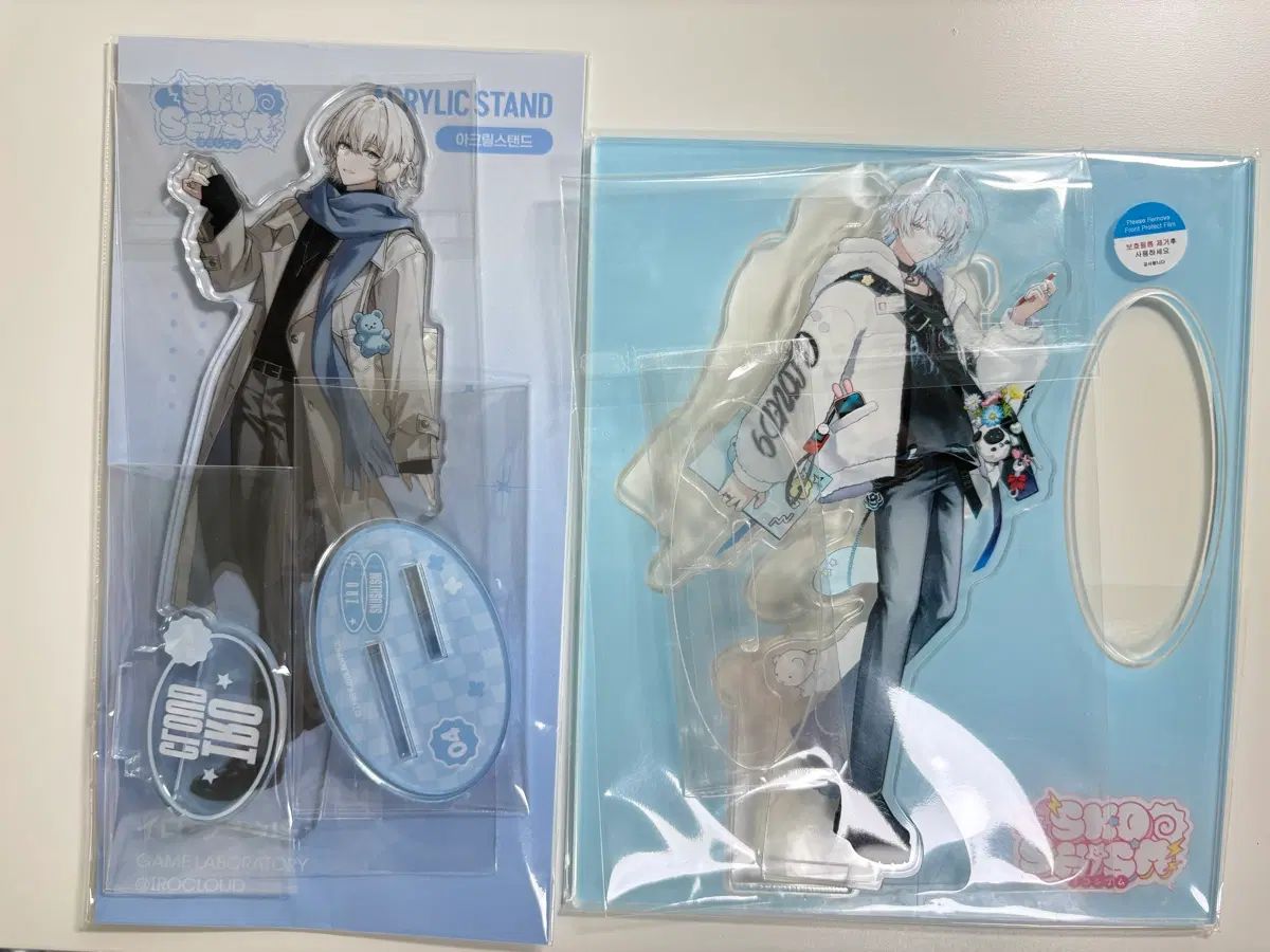スコシズム IRO クラウド 冬 ポップアップ キービジュアル アクリルスタンド