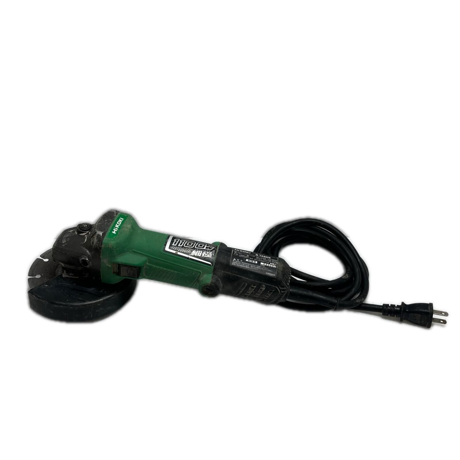 HiKOKI ハイコーキ 125mm電気ディスクグラインダ 100v G13SH6 6,518円