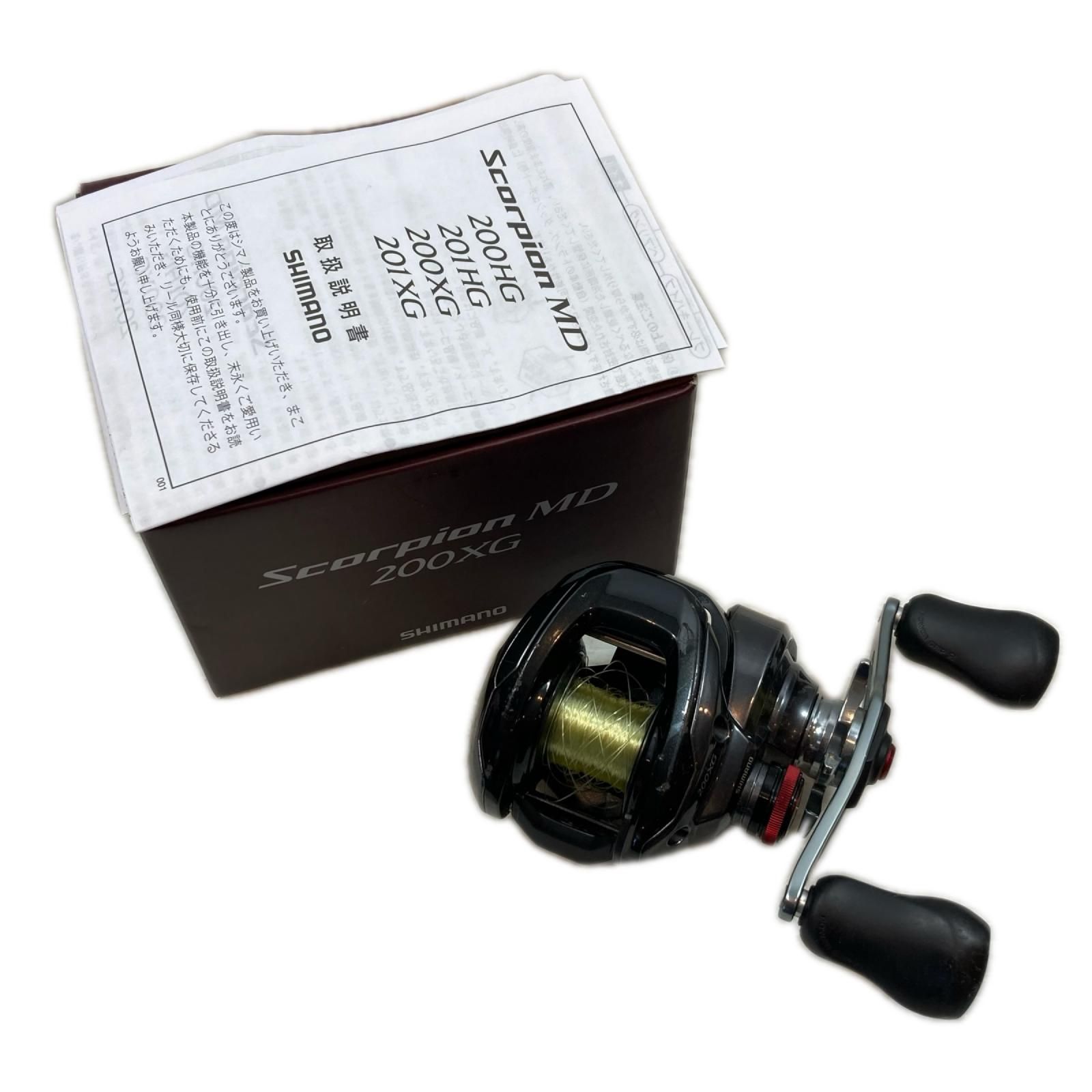 SHIMANO シマノ ベイトリール 200XG 程度B 046918 24ｽｺｰﾋﾟｵﾝMD 15,263円