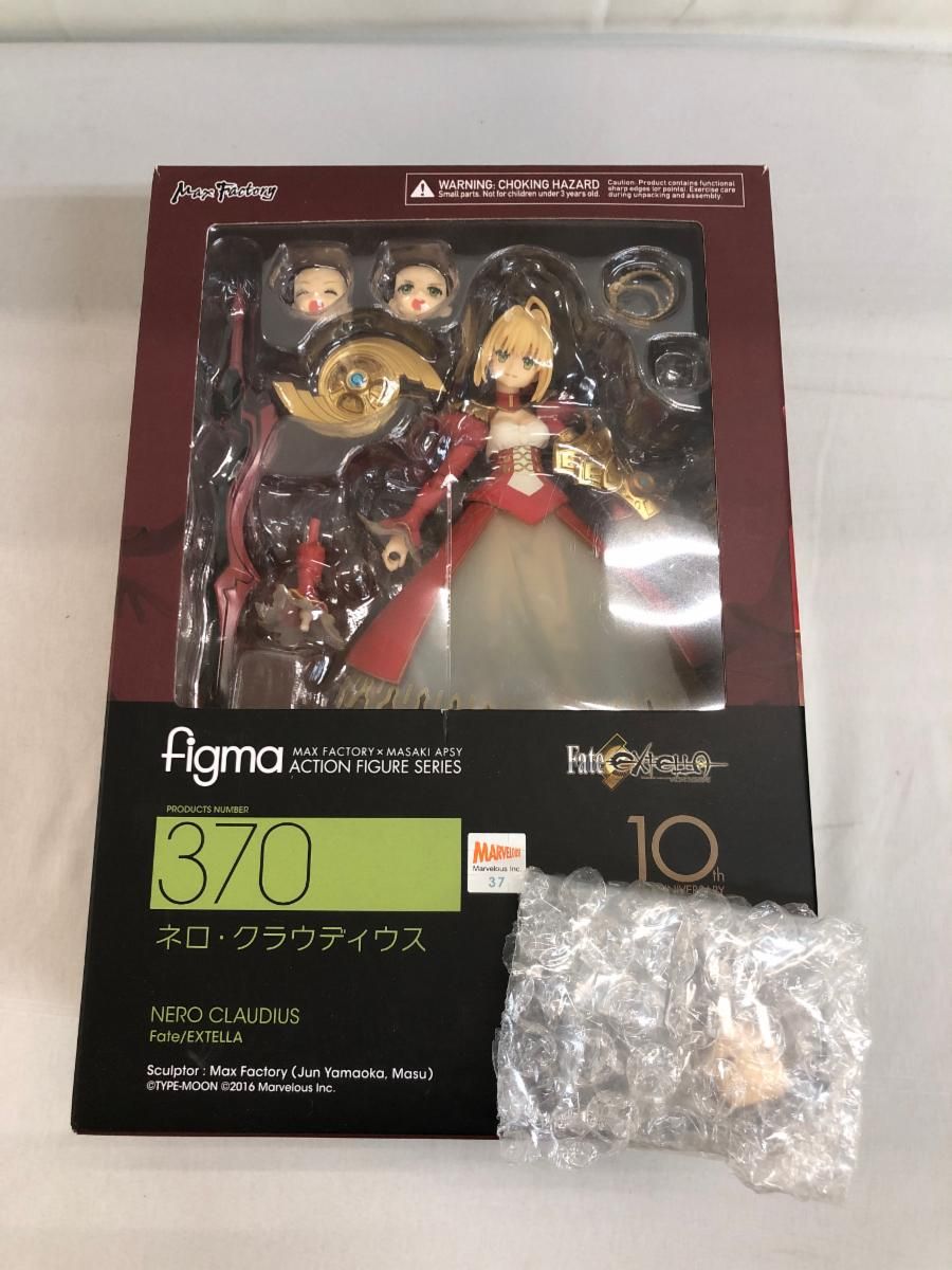 figma 370 Fate/EXTELLA ネロ・クラウディウス ノンスケール ABS＆PVC製 塗装済み可動フィギュア