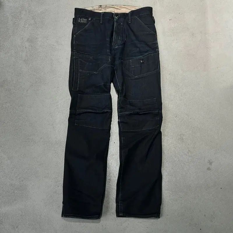 G-Star RAW ロウ コーテッド バイカー デニムパンツ s12427
