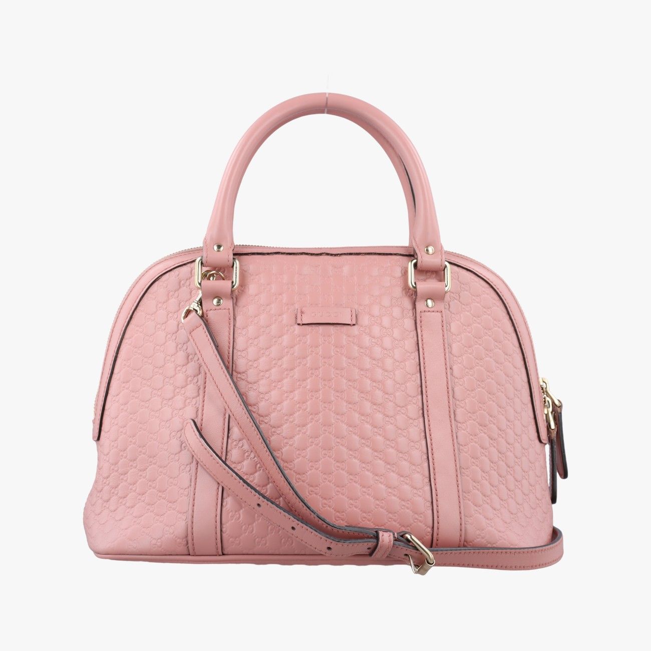 グッチGucciマイクログッチシマ ピンク レザー 449663 H023188015