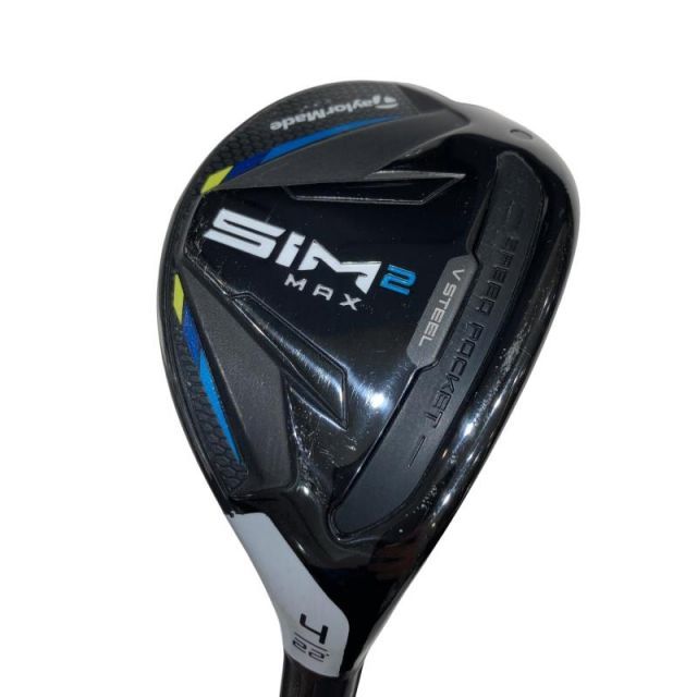【中古】 テーラーメイド SIM2 MAX U4 ユーティリティ UT TENSEI BLUE TM60(SIM2 UT) (フレックスS) メンズ 男性用 右利き 右用 Cランク ゴルフクラブ