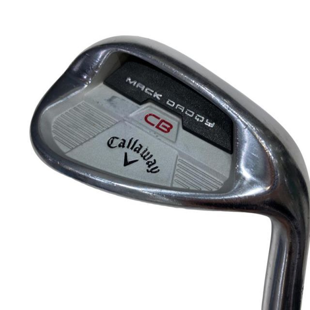【中古】 キャロウェイ MACK DADDY CB クロムメッキ 50°/12° ウェッジ WG 純正特注シャフト (フレックスS) メンズ 男性用 右利き 右用 Cランク ゴルフクラブ