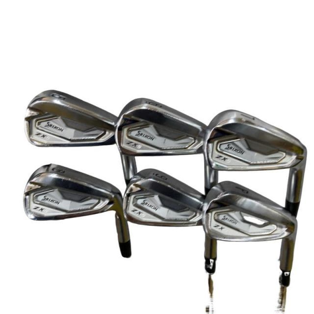 【中古】 ダンロップ SRIXON ZX5 Mk II 6S アイアンセット IR NS PRO MODUS3 TOUR105 D.S.T (フレックスS) メンズ 男性用 右利き 右用 Cランク ゴルフクラブ
