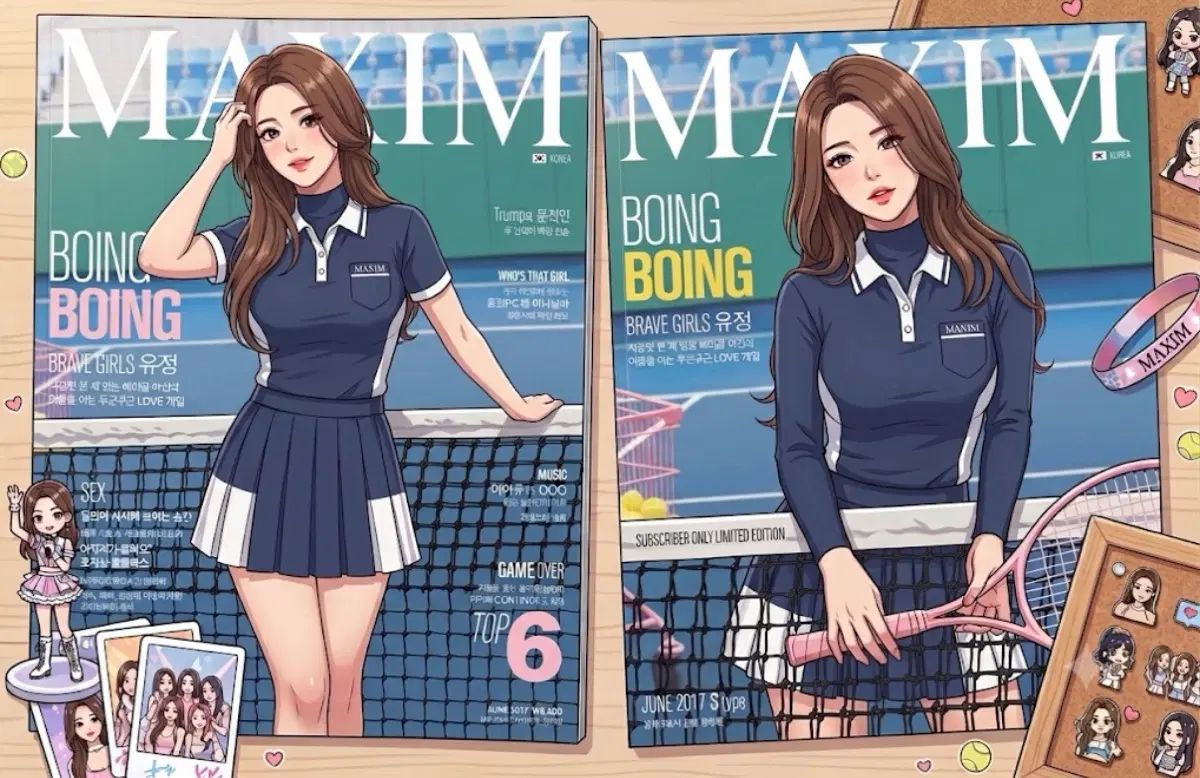 MAXIM コリア 6月号 BBGIRLS（ブブゴル）ユジョン 꼬북좌 EDITION 2巻 出品 12,289円