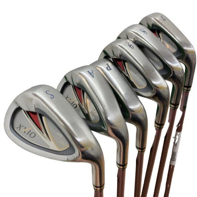 【中古】 ダンロップ XXIO(2014) 6S(ボルドー) レディース アイアンセット IR XXIO MP800L(アイアン)ボルドー (フレックスA) レディース 女性用 右利き 右用 Cランク ゴルフクラブ 27,993円