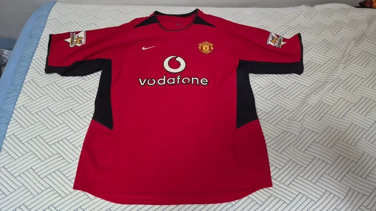 02-04 MANCHESTER UNITED FC(マンチェスター・ユナイテッドFC) HOME ルイ・ファン・ニステルローイ (03-04 ver)