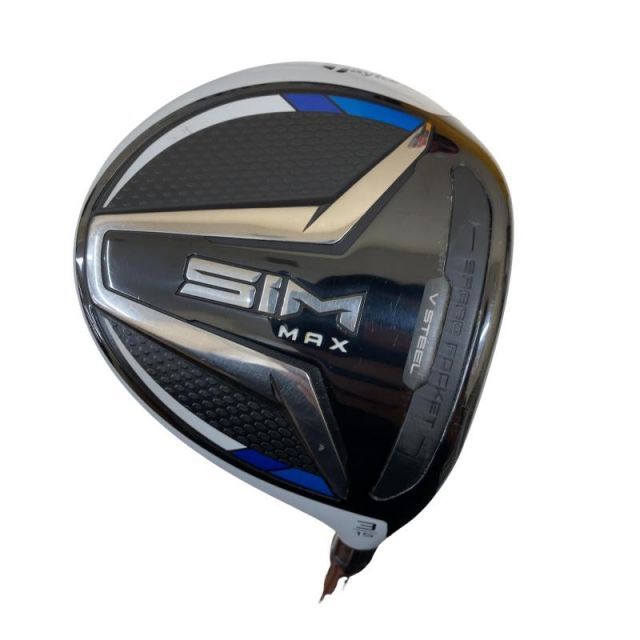 【中古】 テーラーメイド SIM MAX 3W フェアウェイウッド FW TENSEI BLUE TM50(FW) (フレックスS) メンズ 男性用 右利き 右用 Cランク ゴルフクラブ 15,013円