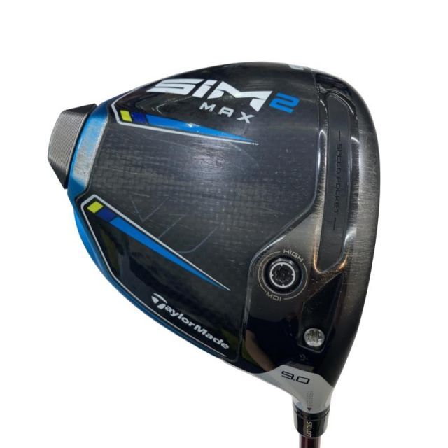 【中古】 テーラーメイド SIM2 MAX 9° ドライバー DR リシャフト (フレックスその他) メンズ 男性用 右利き 右用 Dランク ゴルフクラブ