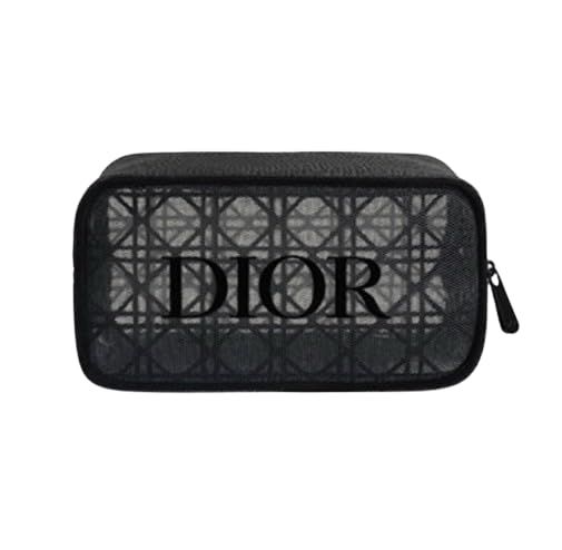 Dior ディオール カナージュ模様 ブラックロゴポーチ クリスチャンディオール コスメポーチ ノベルティ ポーチ プレゼント 黒pms 757f3726 11,990円
