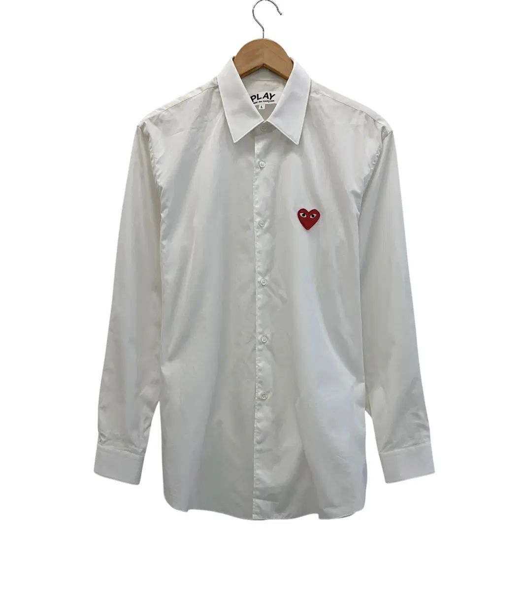 COMME des GARCONS オックスフォード シャツ 白 (L)