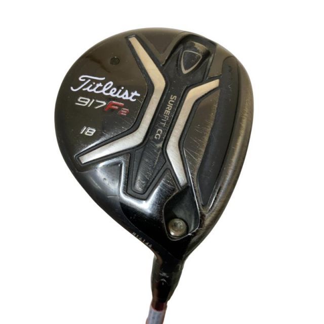 【中古】 タイトリスト 917 F2 18° フェアウェイウッド FW Speeder 757 EVOLUTION III (フレックスS) メンズ 男性用 右利き 右用 Cランク ゴルフクラブ