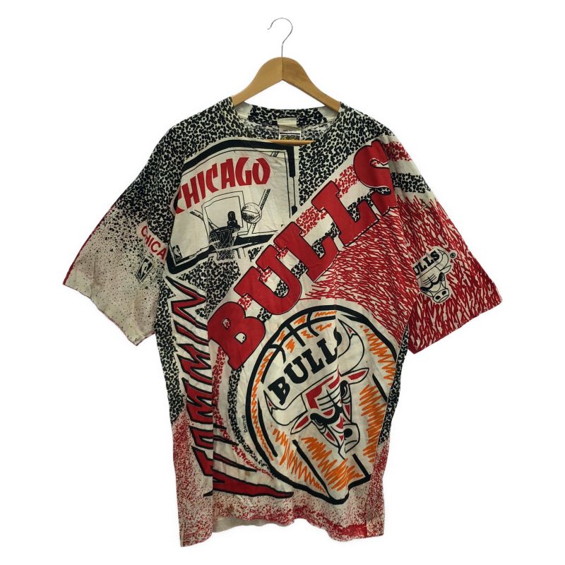 【中古】90s Chicago Bulls シャツ メンズ ラージ マジック ジョンソン[66]